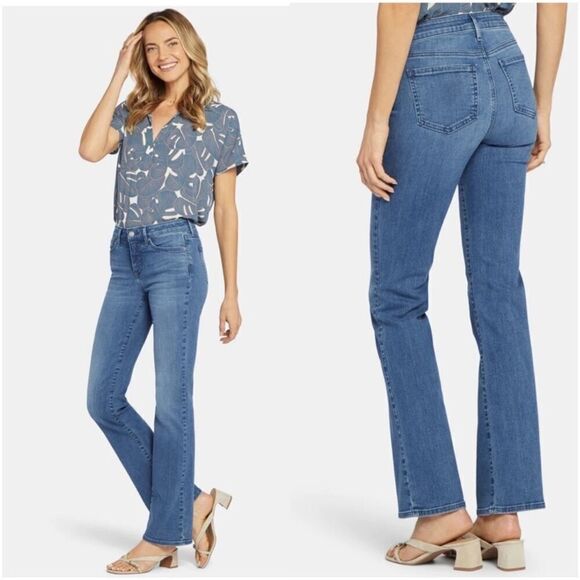 NYDJ Barbara Bootcut Jeans Lift-Tuck Technology Size 10 - Picture 1 of 13
